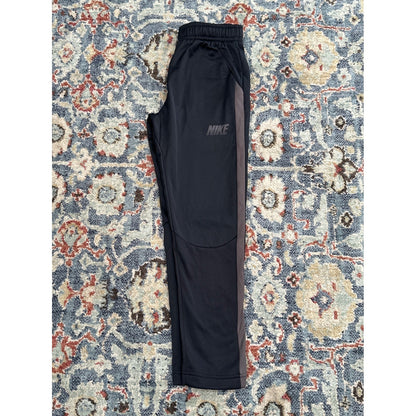 Nike Training Pants Kids Large Black Grey Excellent Dri-FIT Athletic Joggers NWT3