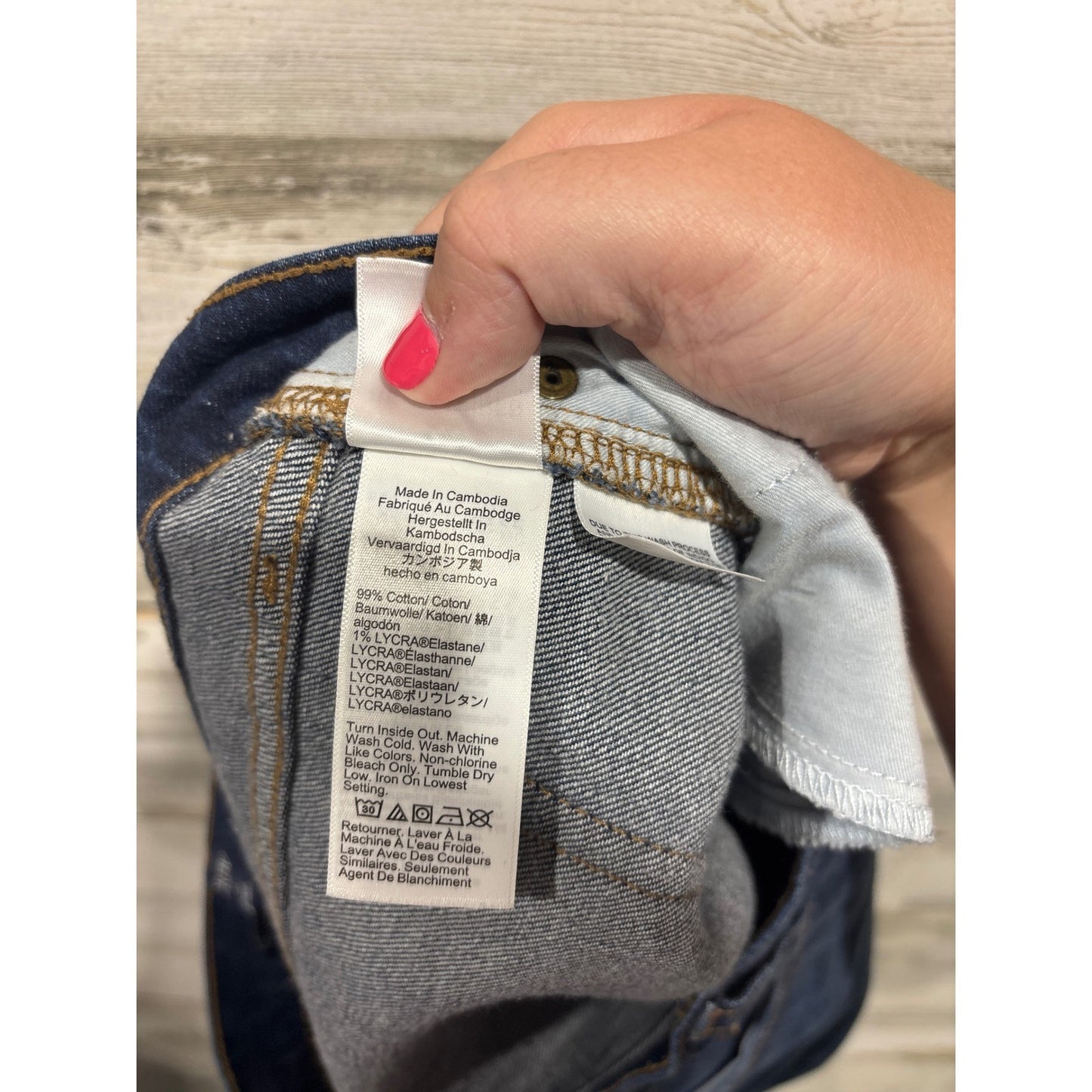 J.Crew Mid Rise Flare Crop Jeans Women Size 29T Blue Button Fly Stretch Classic4