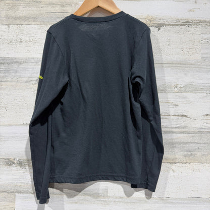 Columbia Omni-Wick Graphic Tee Boys Size Small Black Poly Blend Outdoors4