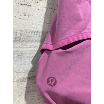 Lululemon Speed Up Shorts Womens 4 Pink Purple Geometric Athletic Run3