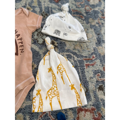 Gap Copper Pearl Milk Barn Little Me Target Baby Boy 0-6M Brown Bundle6