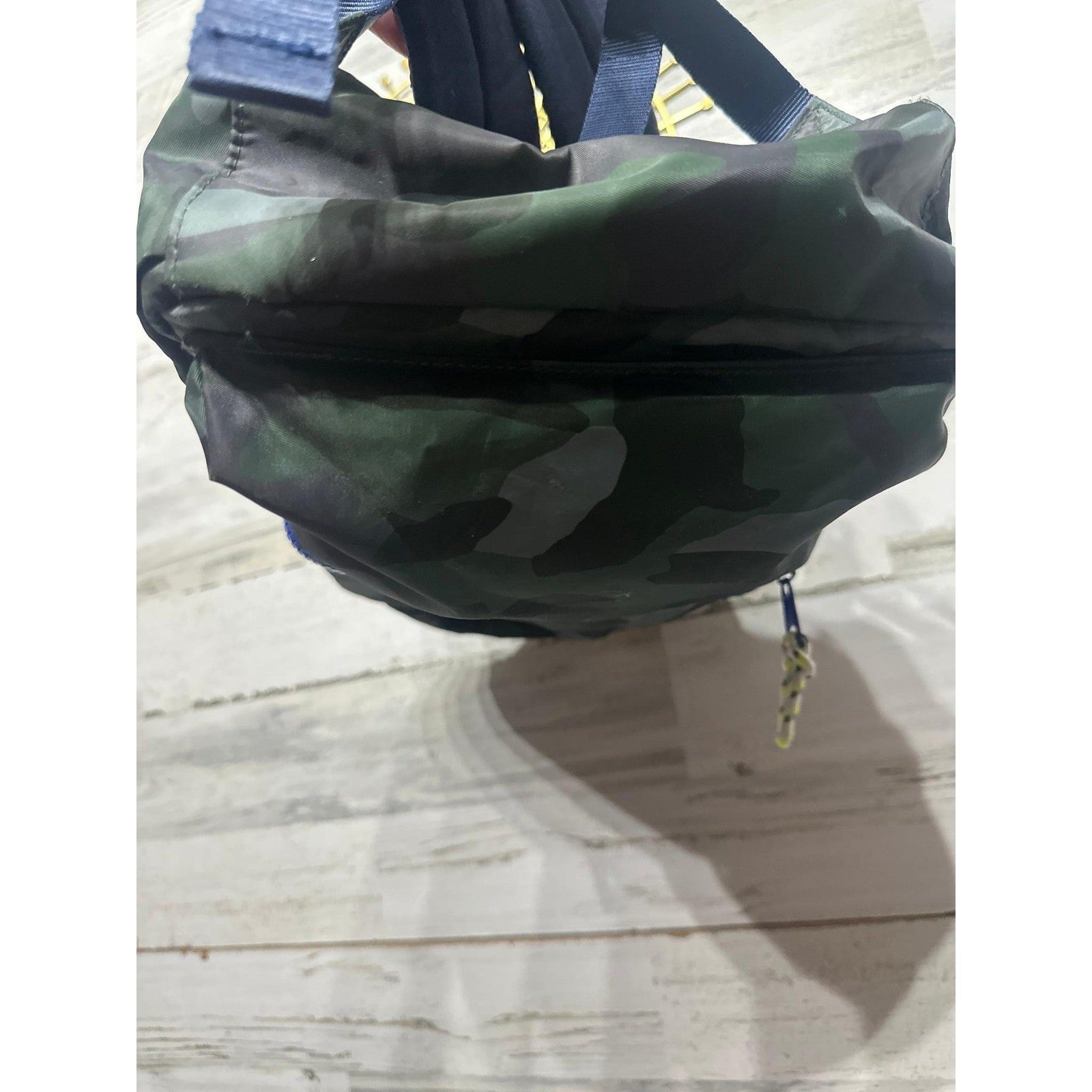 J. Crew Camo Backpack Kids 14" Green Blue Tactical Utility School Bag4