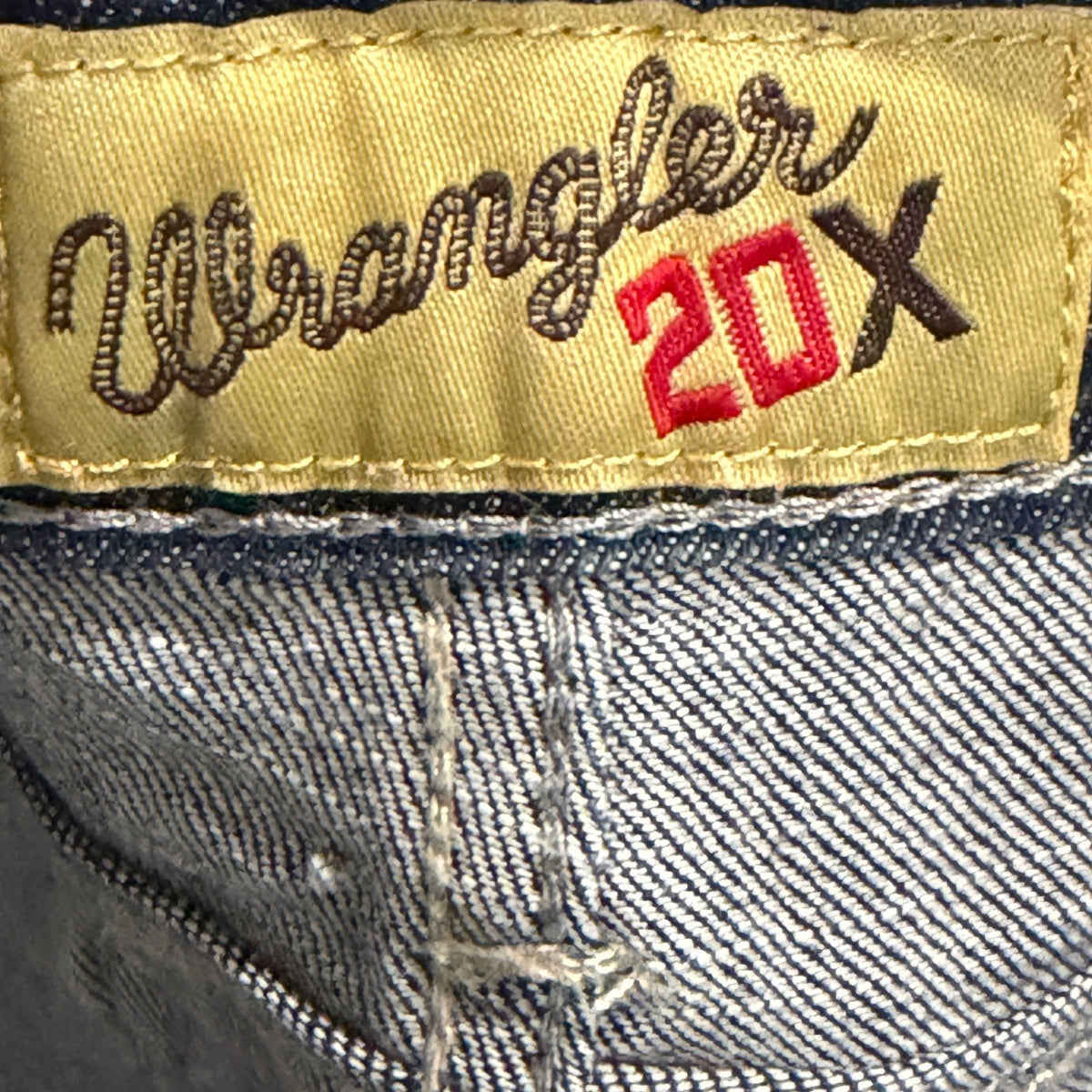 Wrangler 20X Jeans Boys 7 Regular Blue Bootcut Western Cowboy EUC3