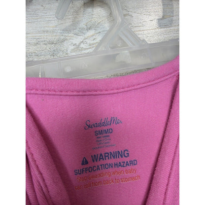SwaddleMe Adjustable Swaddle Sack Girls S/M Pink2