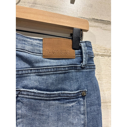 Judy Blue Skinny Jeans Women 9/29 Blue High Rise Stretch Casual EUC3