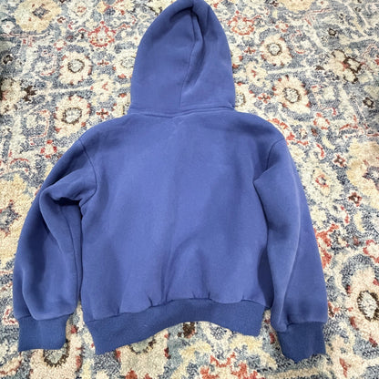 Comfrt Hoodie Kids Size S (Fits like 4/5) Blue Heavyweight Streetwear EUC4