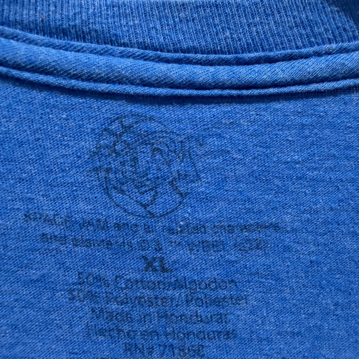 Space Jam Graphic T-Shirt Men XL Blue Bugs Bunny Tune Squad Retro *Flawed4