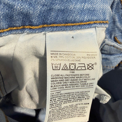 Old Navy Super Skinny Mid-Rise Jeans Womens 4 Light Wash Cotton Blend Casual5