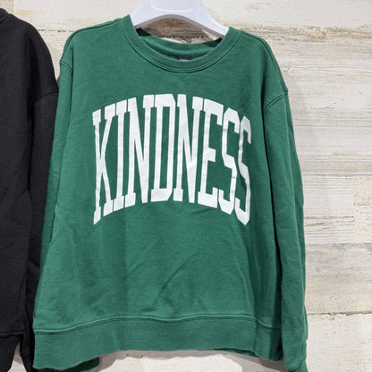 Holland Ave Rowing Blazers Sweatshirt Lot Kids 6/7 Green Black Graphic EUC2