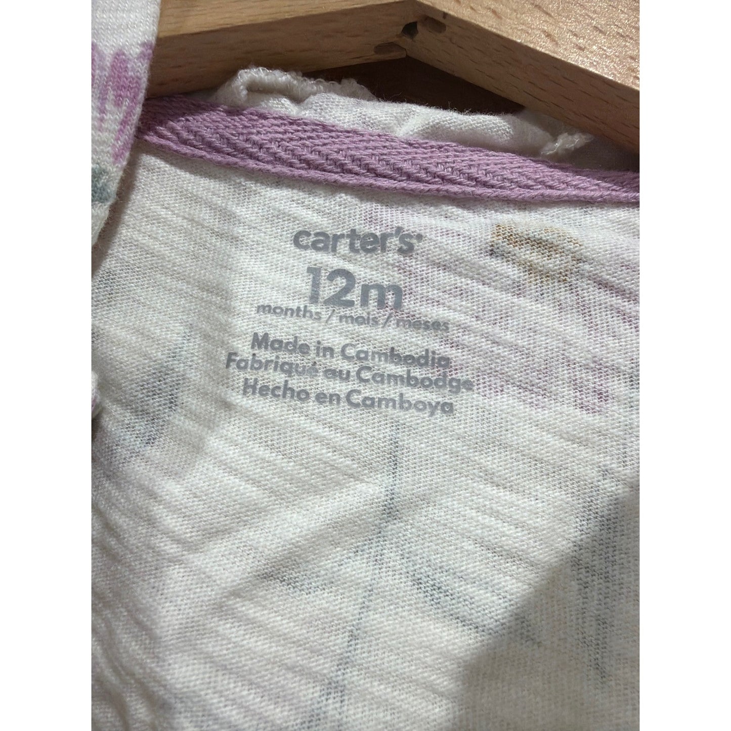 12M Girls BundleCarter's Child of Mine Modern Moments Pink Green Floral2