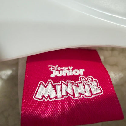 Disney Minnie Mouse Puffer Vest Girls 3T Silver Metallic Polyester Winter EUC2