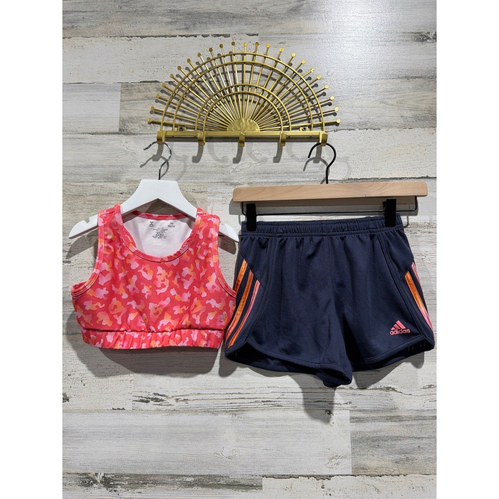 Xersion Adidas Outfit Girls 10/12 Active Athletic Sporty0