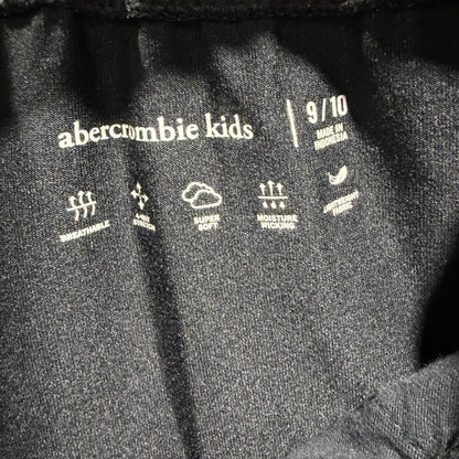 Abercrombie Kids Mustang Boss 302 T-Shirt Jogger Set Boys 9/10 Black Grey8
