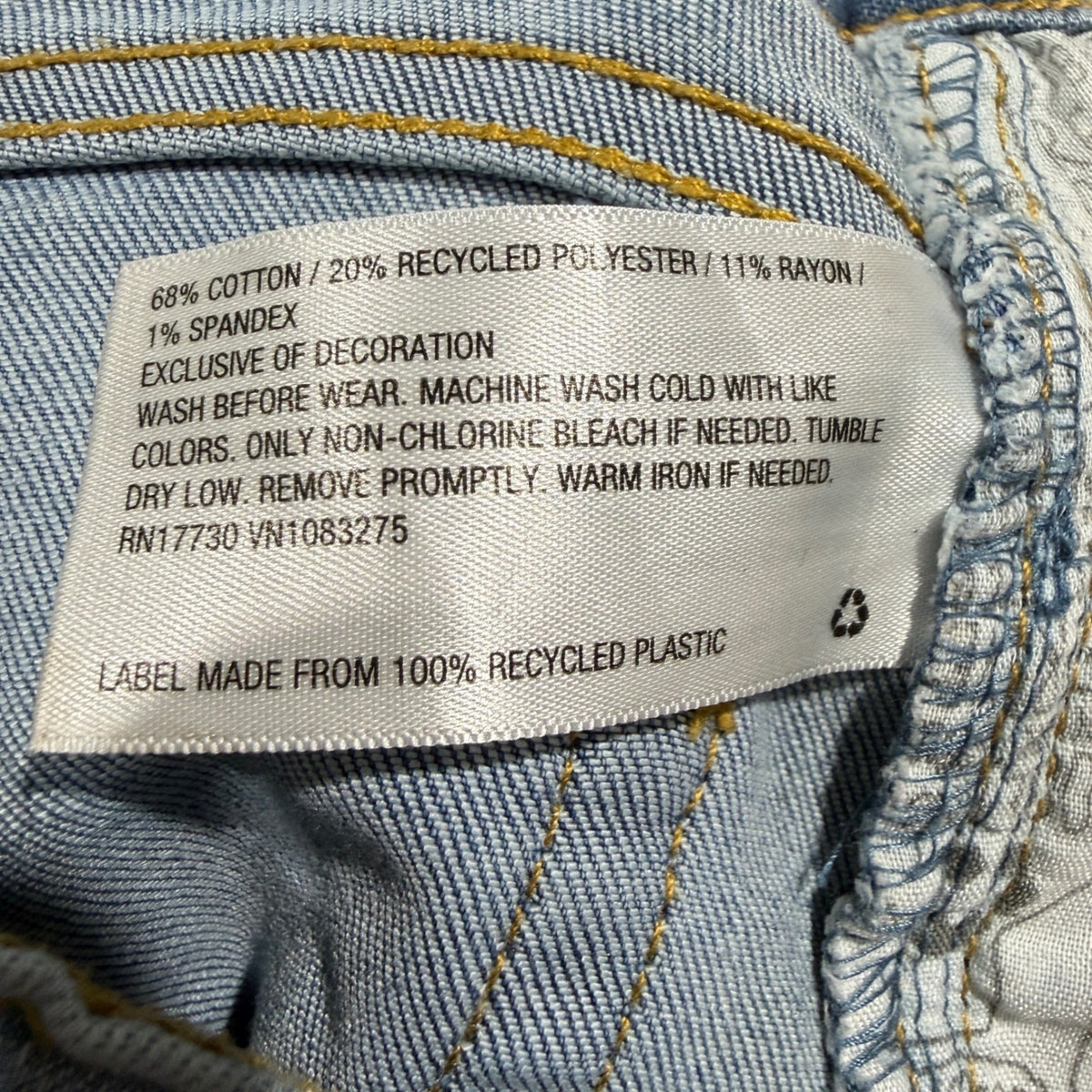 Cat & Jack Skinny Jeans Boys Size 8 Blue Stretch Denim Casual EUC4