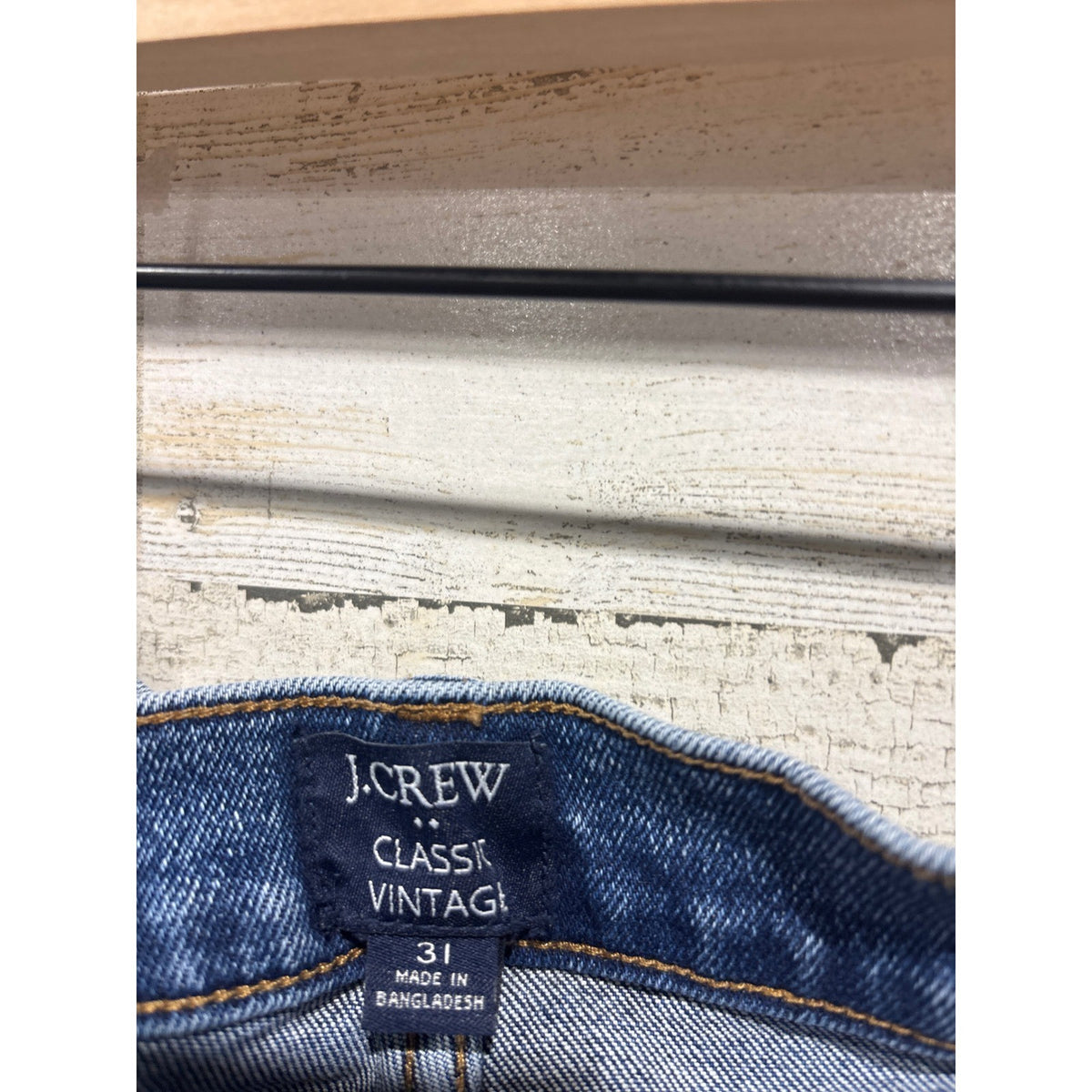 J.Crew Jeans Women 31 Dark Wash Straight Leg High Rise Classic Vintage EUC1