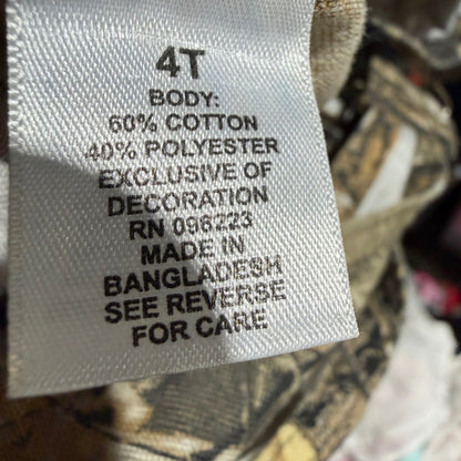Magellan Overalls Boys 4T Camo Realtree Edge Utility Outdoors EUC6