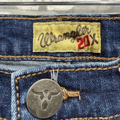 Wrangler 20X Extreme Relaxed Jeans Men 32x30 Blue Cotton Blend Western EUC1