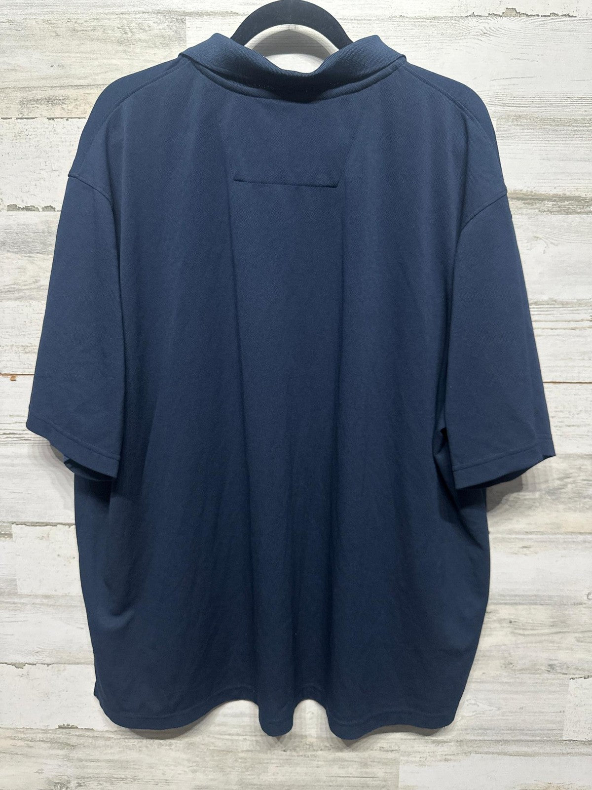 Antigua Polo Shirt Men 2XL Navy Blue Houston Astros MLB Pique EUC3