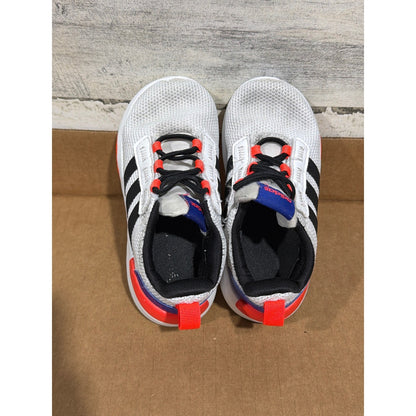Adidas Racer TR21 Toddler Boys Size 8K Grey Black Red Athletic Sneakers5