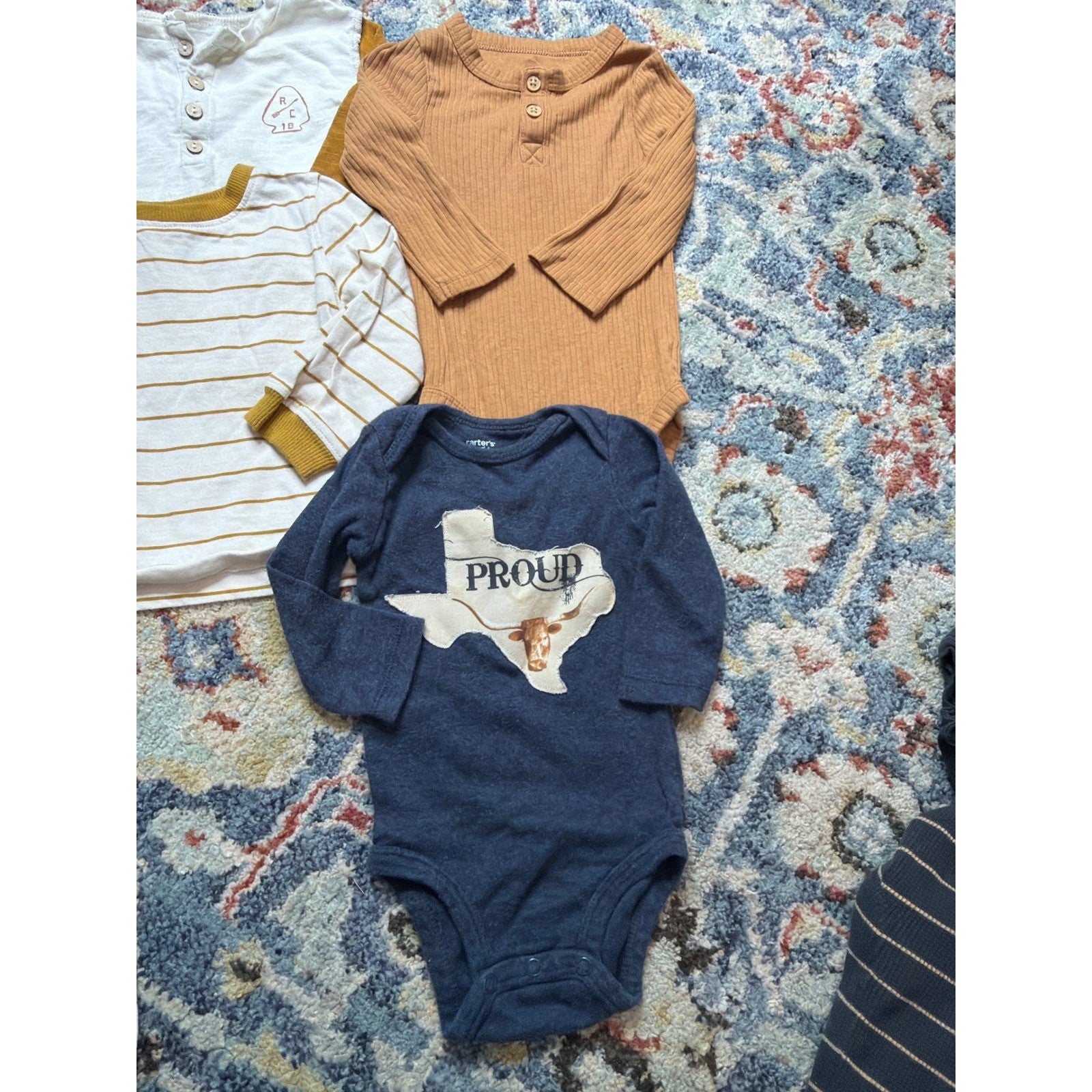 Rylee + Cru Zara Old Navy Boys 6-12M Multicolor 9pc Bundle Earthy Boho5