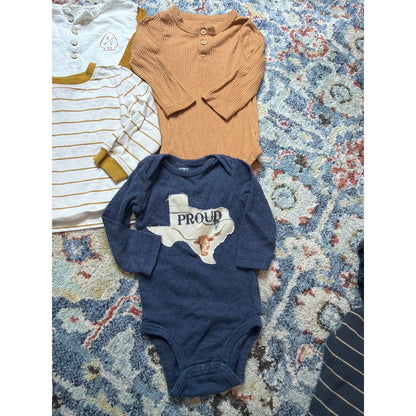 Rylee + Cru Zara Old Navy Boys 6-12M Multicolor 9pc Bundle Earthy Boho5