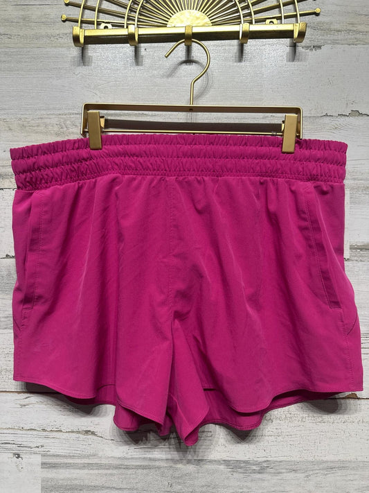 Under Armour Running Shorts Womens XL Pink Activewear EUC0