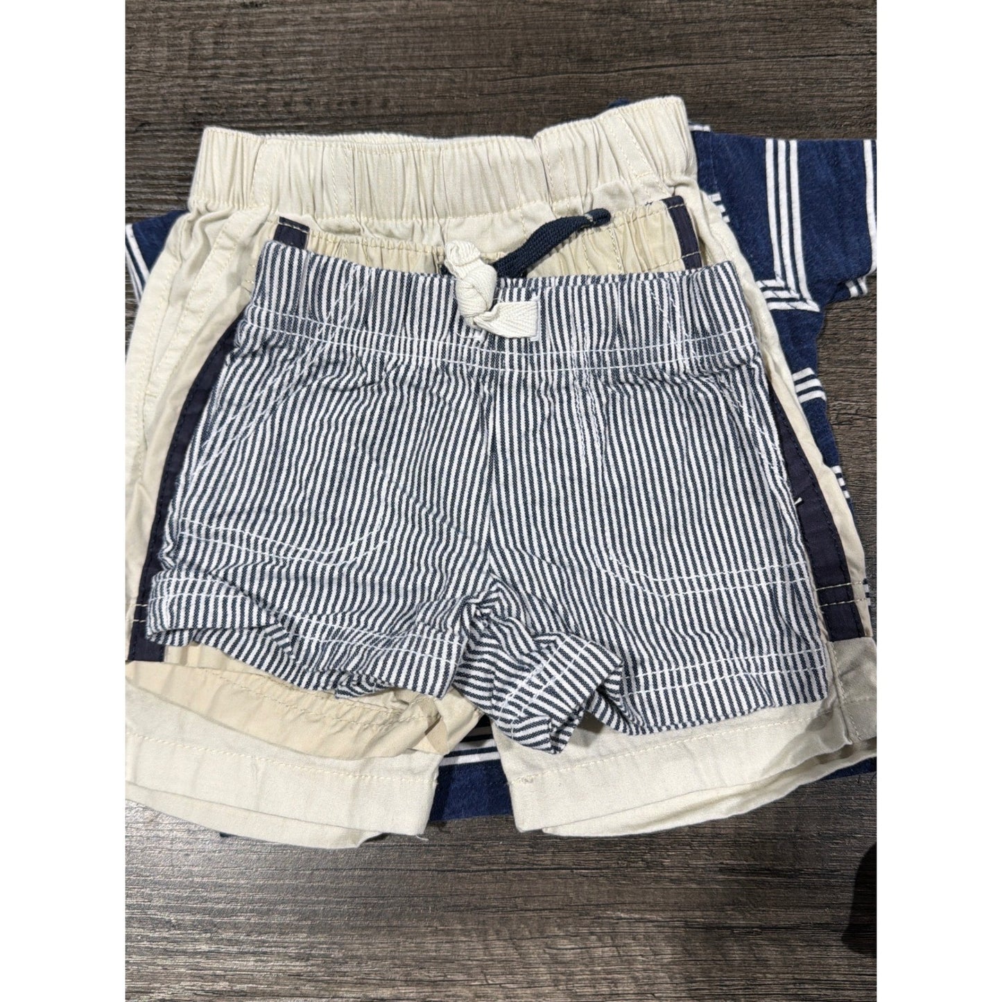 Carter's Nautica Shorts Tee Bundle Boys 3-6M Multi Casual Sporty4