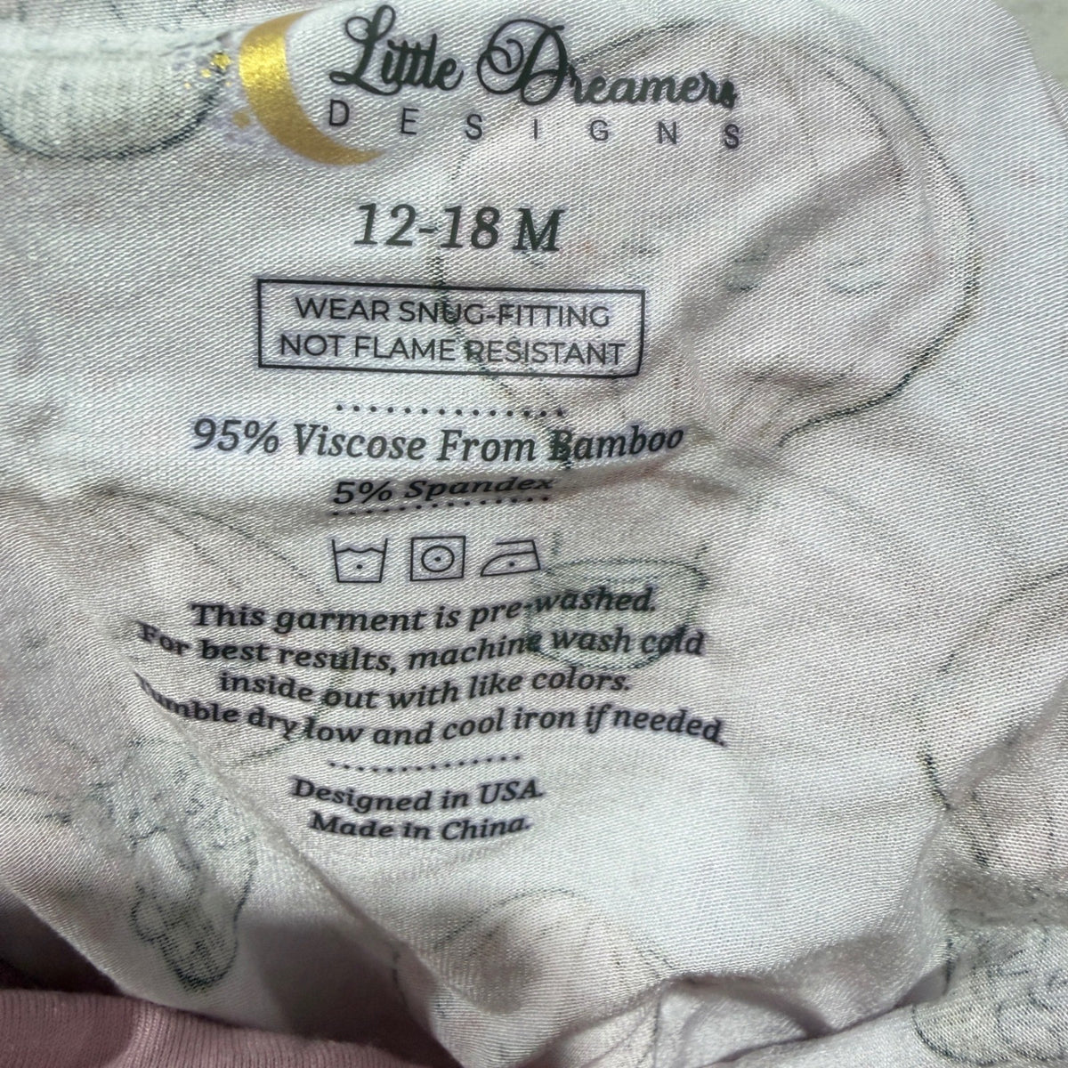 Little Dreamers Designs Bubble Romper Girls 12-18M Pink Hot Air Balloon NWT3