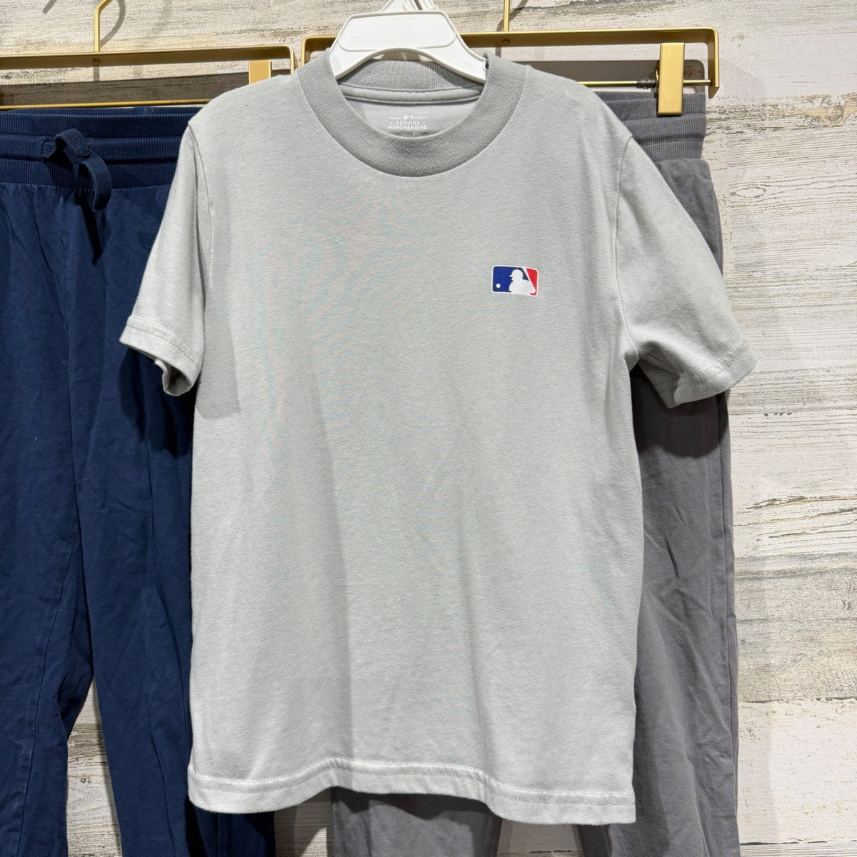 H&M Graphic Tees Joggers Boys 7-8 Bundle Space Shark MLB Sporty Casual GUC3