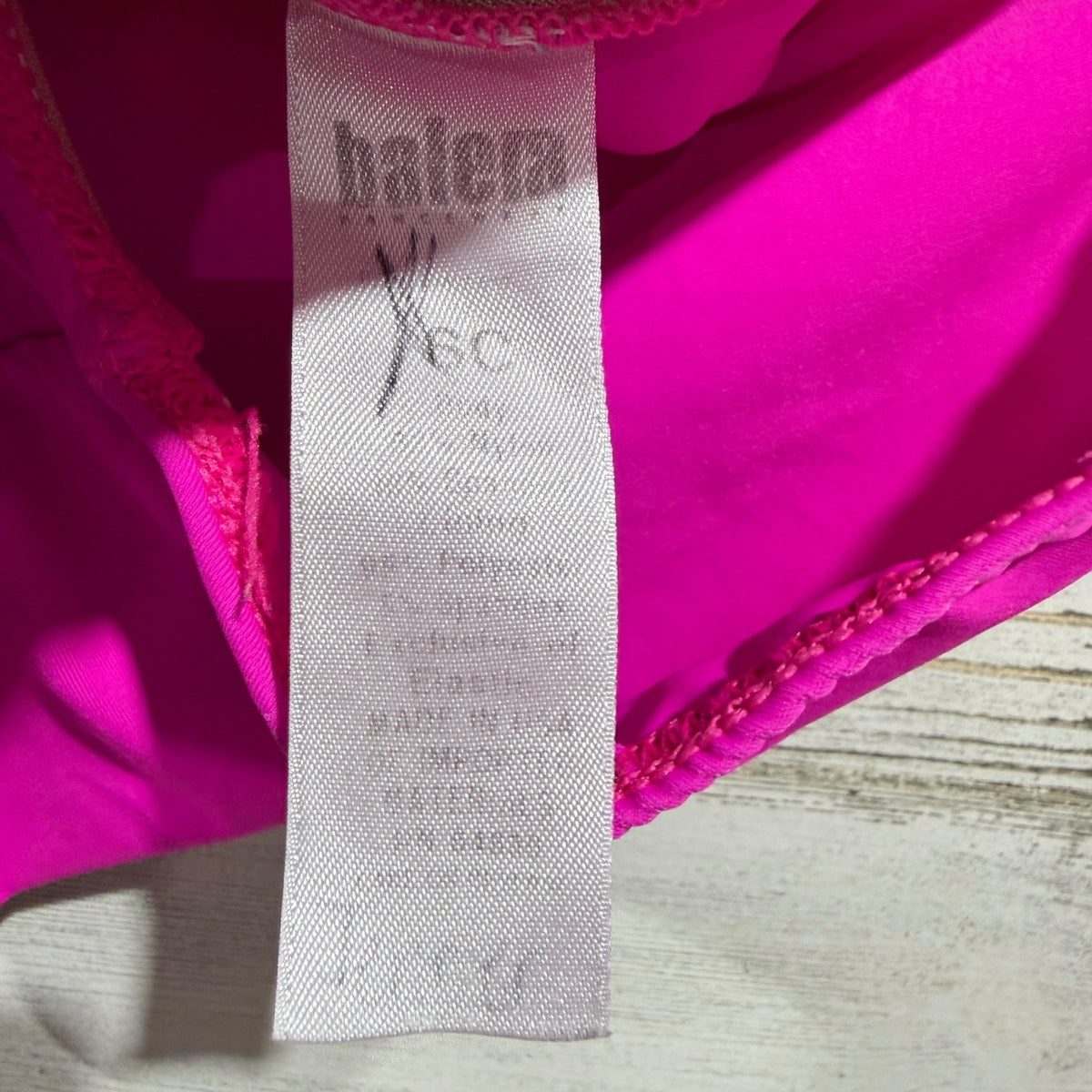 Balera Dancewear Leotard Girls SC 6/6x Pink Nylon Spandex Classic Athletic1