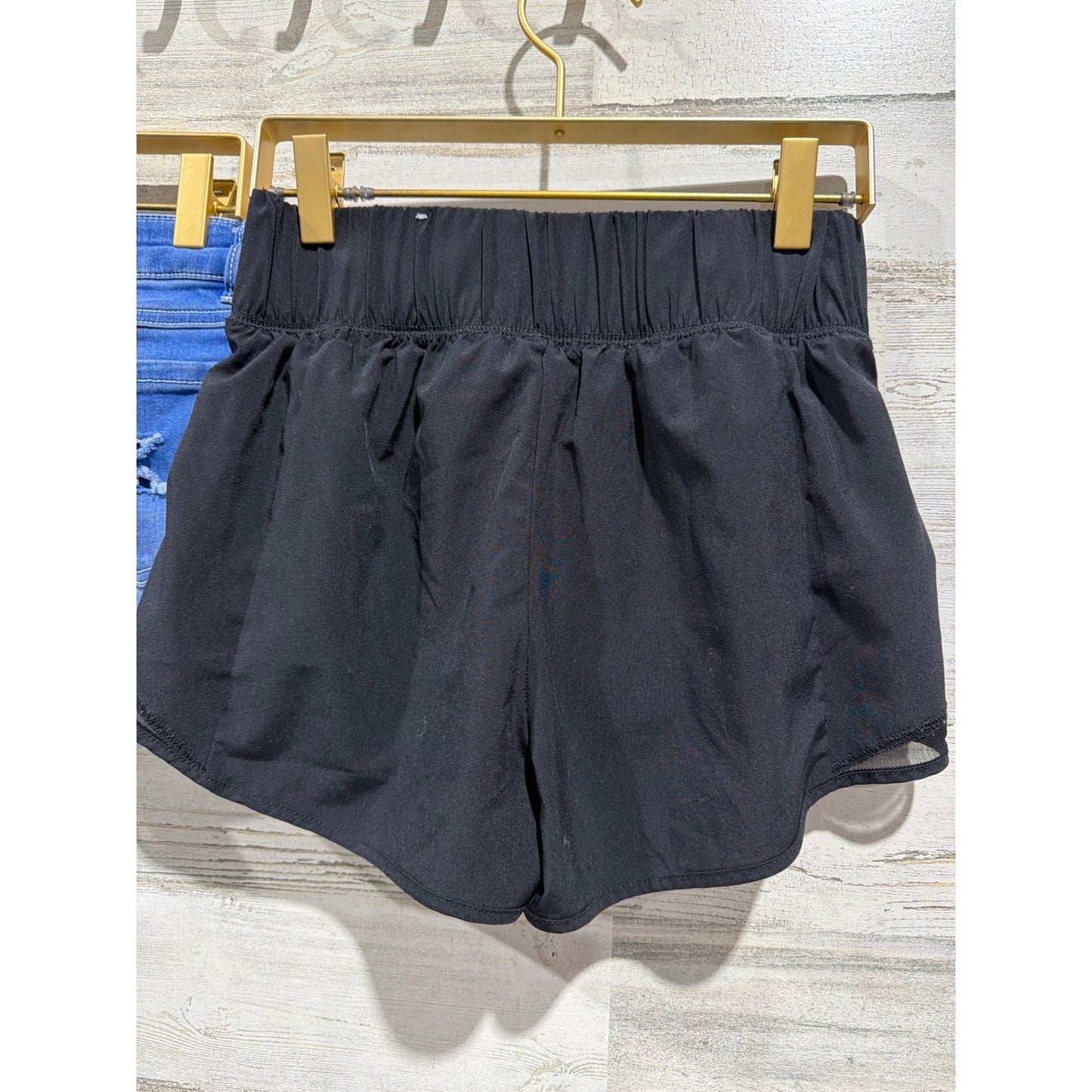 Beautees Justice Shorts Bundle Girls 12/14 Blue Black Distressed Active GUC*5