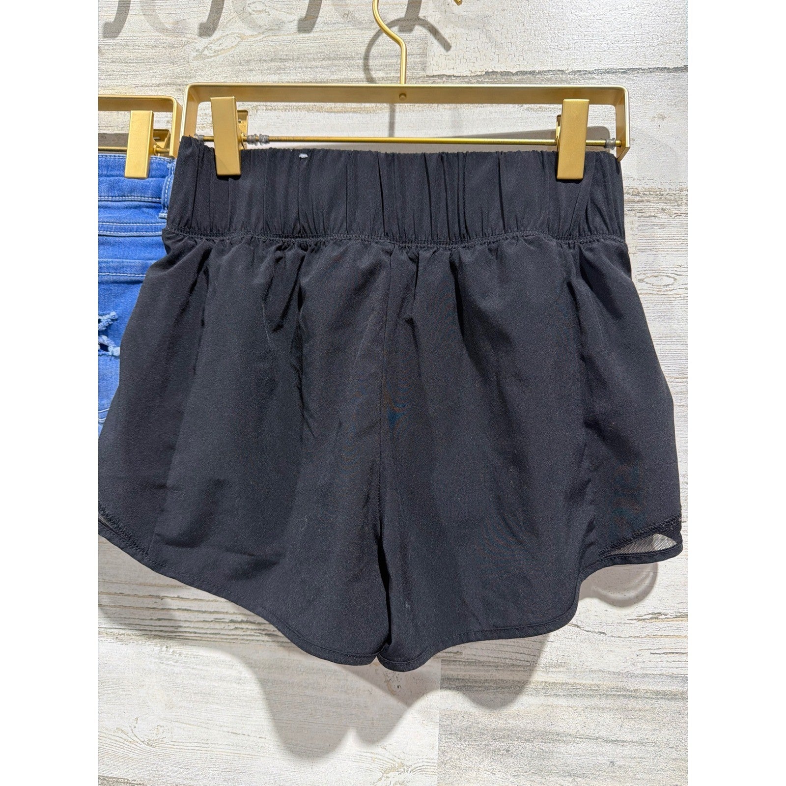 Beautees Justice Shorts Bundle Girls 12/14 Blue Black Distressed Active GUC*5