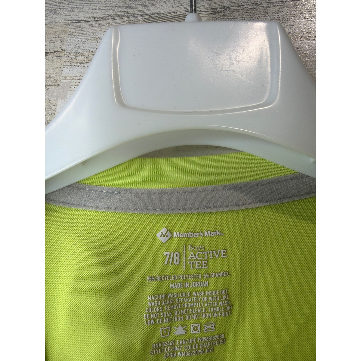 Gap Member's Mark T-Shirt Bundle Boys 7/8 M Gray Lime Sports Legend EUC4