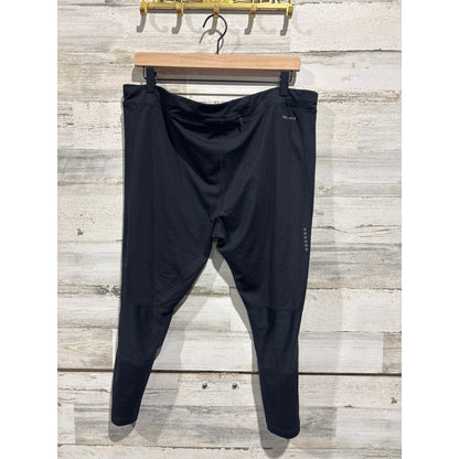 Nike Capri Leggings Women 2XL Black Reflective Swoosh Activewear4