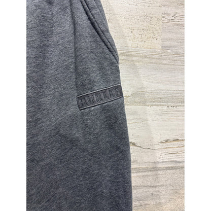 Hurley Sweatpants Men L Gray Fleece Joggers Athleisure1