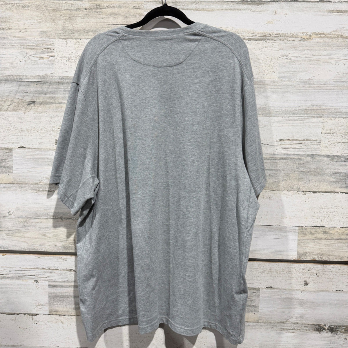 Nike Dri-Fit Tee T-Shirt Men 4XL-T Gray Cotton Poly Blend Sporty Athletic3