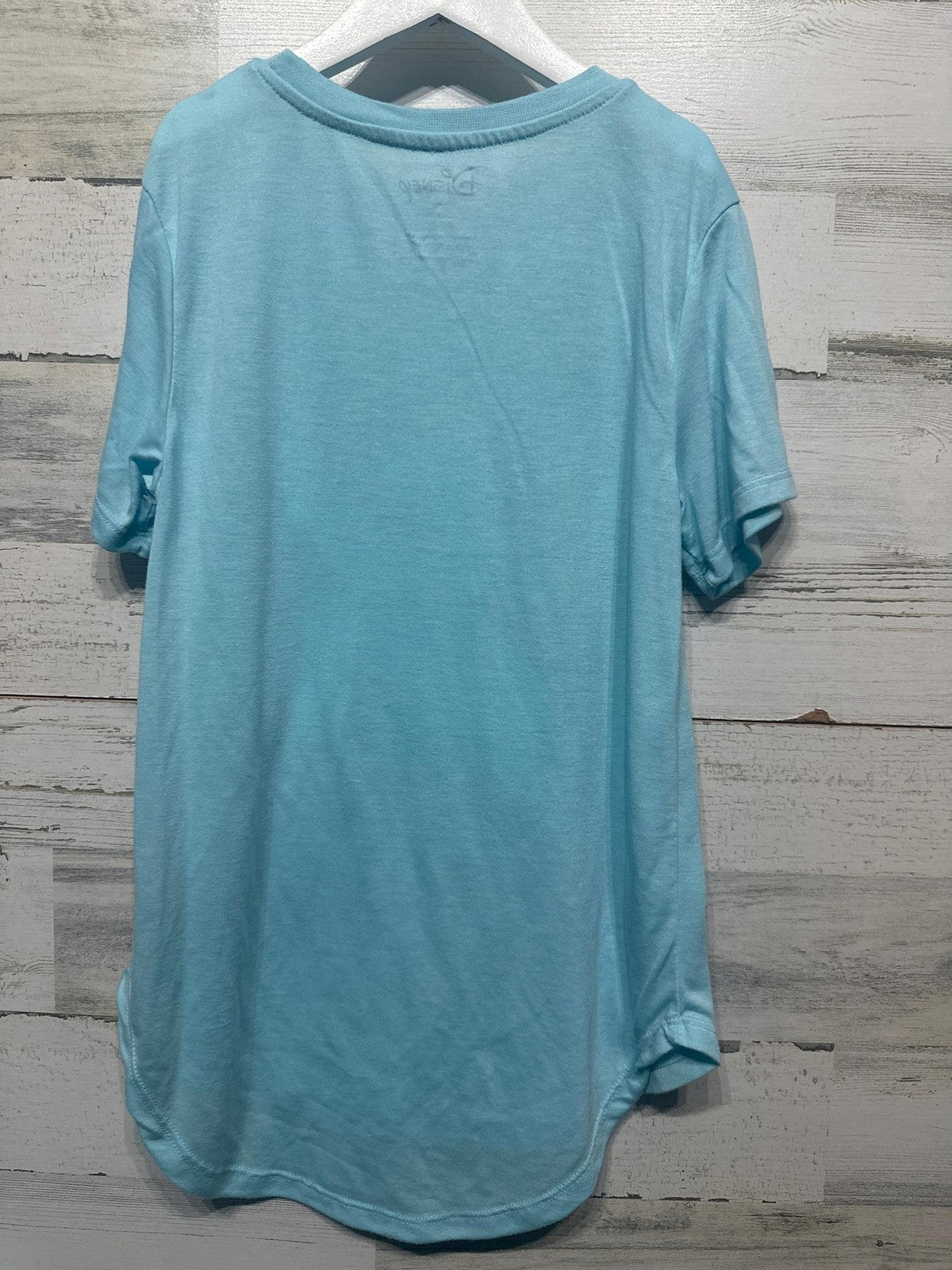 Disney Stitch Graphic Tee Women's Small 3-5 High Low Hem EUC1