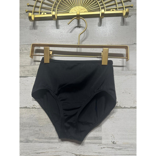 Girls Size IC (Intermediate Child) Fits Like 5-6 Balera Black Dancewear EUC0
