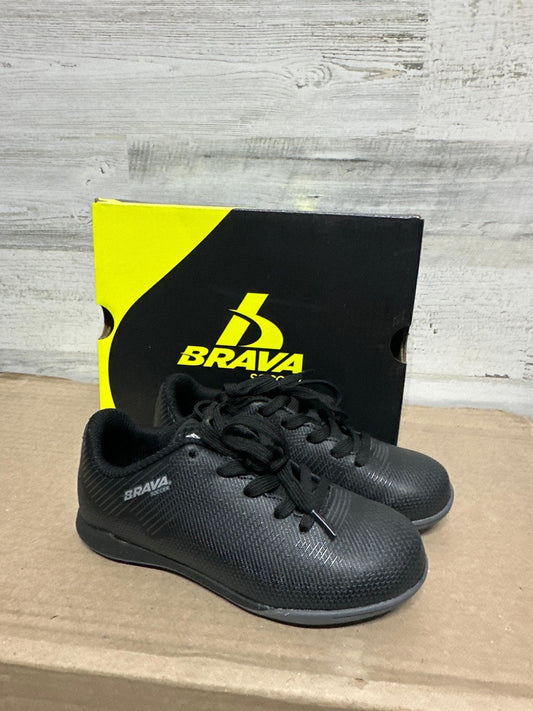 Brava Soccer Exempt Turf 2.0 Kids Size 13 Black Athletic Cleats NWT0