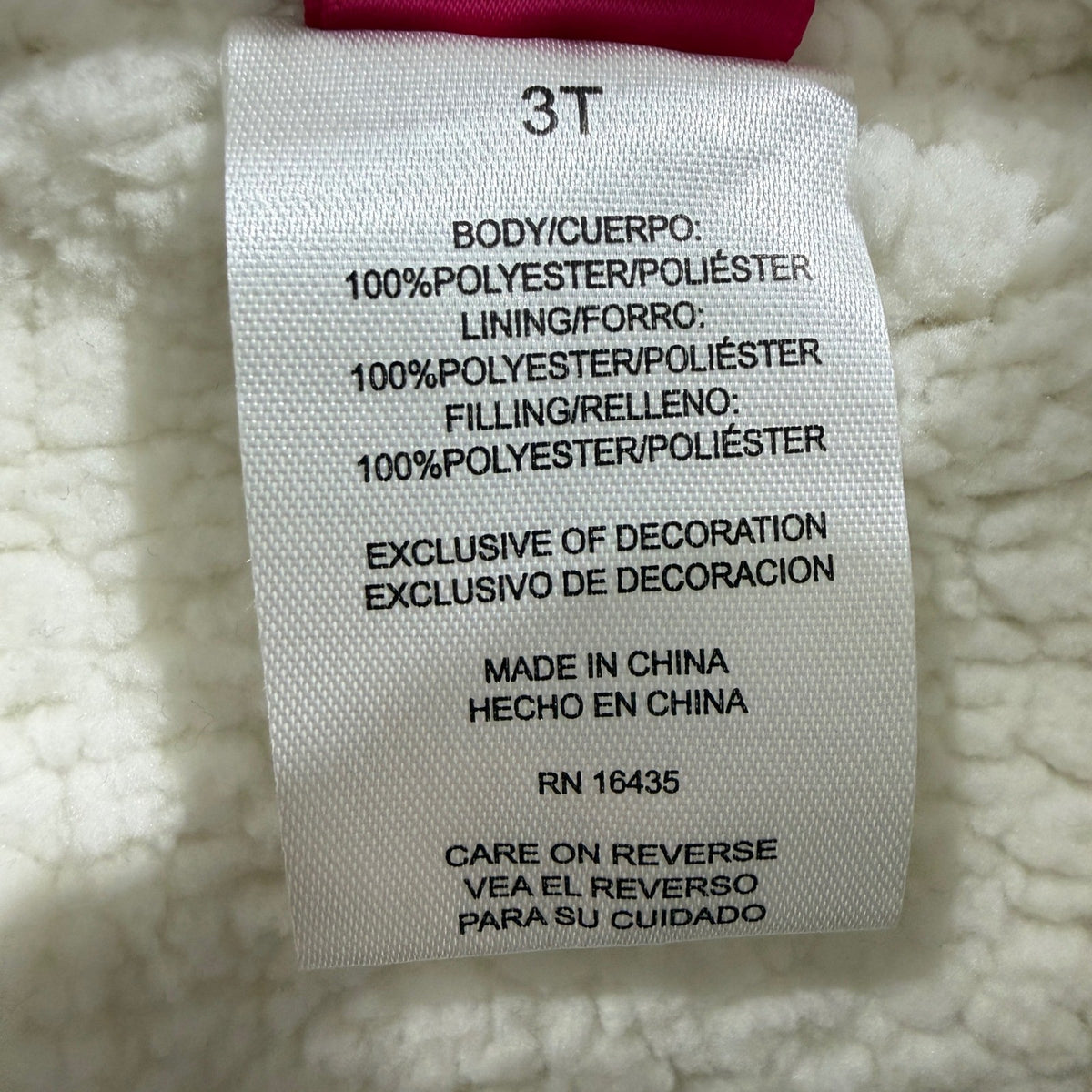 Disney Minnie Mouse Puffer Vest Girls 3T Silver Metallic Polyester Winter EUC3