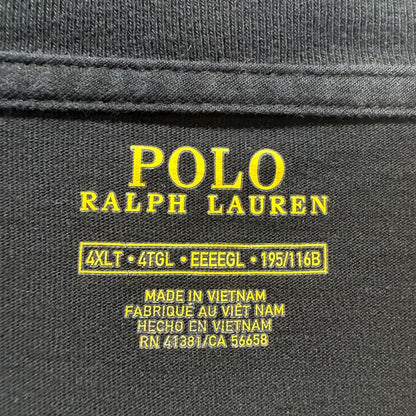Polo Ralph Lauren Pocket T-Shirt Men 4XLT Black Pony Logo Classic *Flawed5