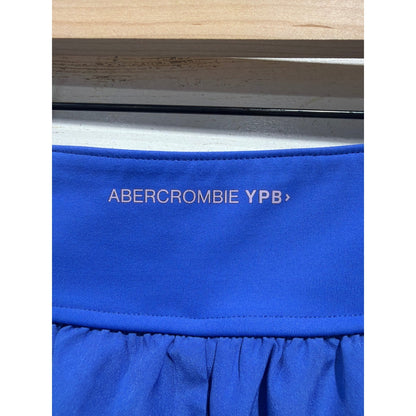 Abercrombie Kids YPB Active Shorts Girls 11/12 Blue Crossover Athletic EUC3