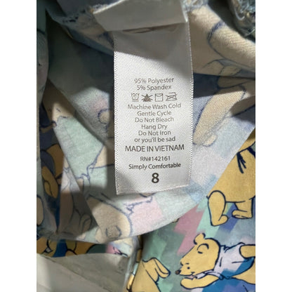 LuLaRoe Dress Tunic Girls 8 Disney Winnie The Pooh Alice Wonderland6