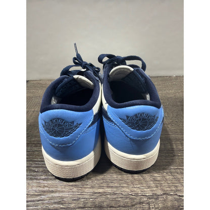 Nike Air Jordan Low Kids 4.5Y Blue White Dark Marina Blue Retro GUC3