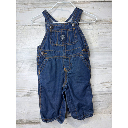 Carter's OshKosh Bundle Boys 3M Blue Construction Denim Organic Workwear4