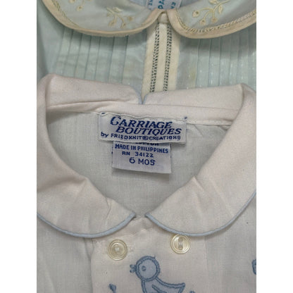 Vintage Baby Boy Bundle Carriage Boutique Feltman Bros Osh Kosh Smock 17pc16