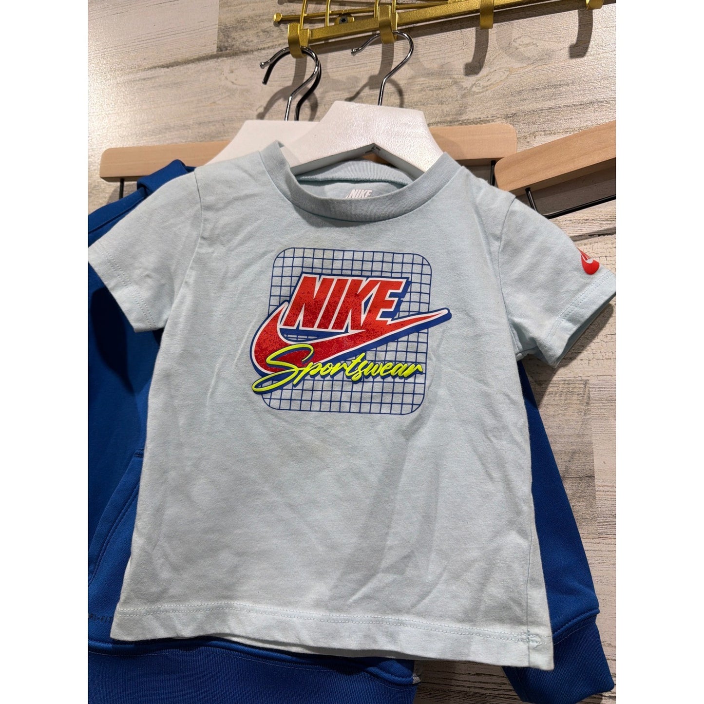 Nike Outfit Bundle Boys 18-24M Blue Grey Green Dri-FIT Sporty 6 Pieces4