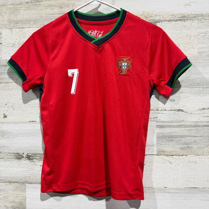 Portugal Ronaldo 7 Soccer Jersey Boys 7/8 (26) Red Sportswear0