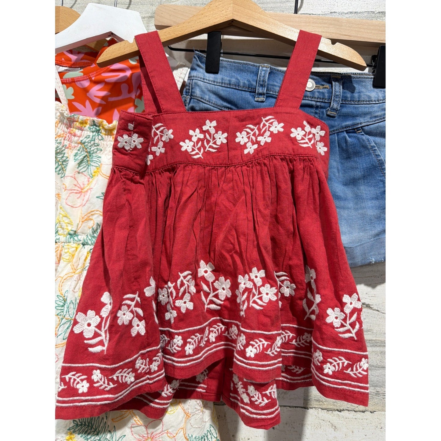 Hanna Andersson Tommy Bahama Girls 4 Multicolor Summer Bundle Coastal5