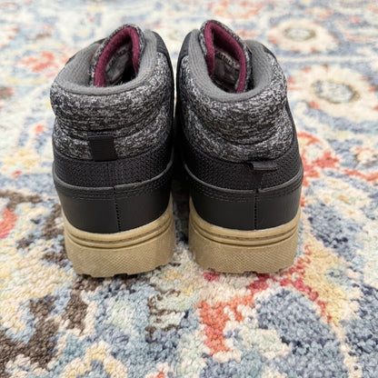 Carter's Kelso Boots Boys Size 12M Black High Top Hook Loop EUC3